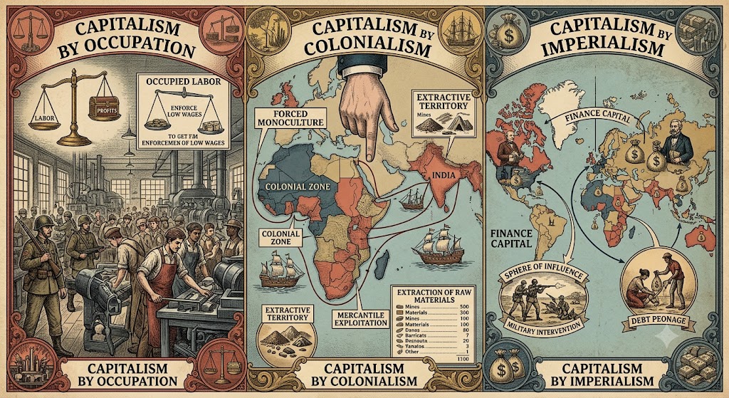 Capitalism by Occupation, By Colonialism, and By Imperialism (April 2026)